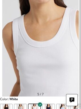 Caslon Nordstrom Light Pink Tank Top XS